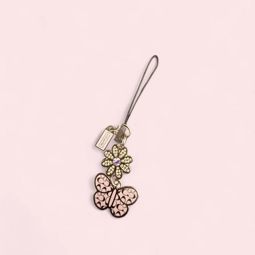 Coach purse or phone charm